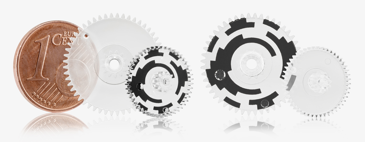 Optische Zahnräder für die Antriebstechnik